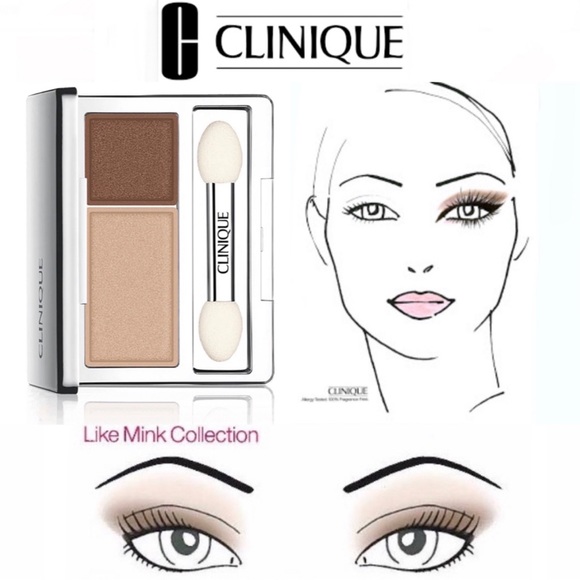 Clinique Makeup Clinique All About Shadow Duo Like Mink Poshmark